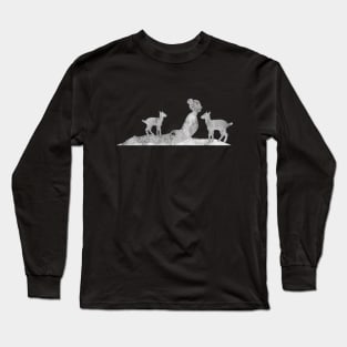 goat yoga Long Sleeve T-Shirt